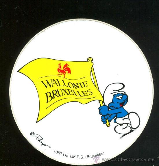 Collectionnisme Cartes &agrave; collectionner anciennes: pegatina pabellon de bruselas expo 92 de sevilla