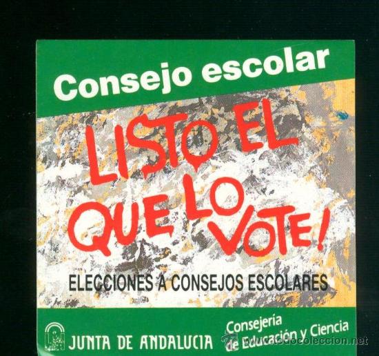 Collectionnisme Cartes &agrave; collectionner anciennes: pegatinas junta de andalucia. consejo escolar