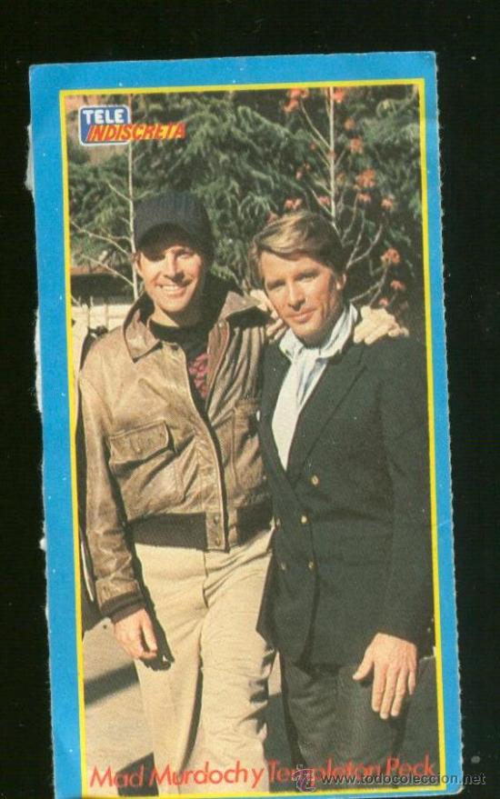 Coleccionismo cromos antiguos: pegatina TELE INDISCRETA. EL EQUIPO A - Foto 1