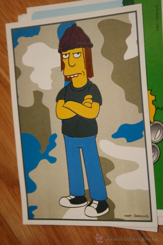 Coleccionismo cromos antiguos: Cromo The Simpsons. Panini a&ntilde;o 2000.  n&ordm; 12 - Foto 1