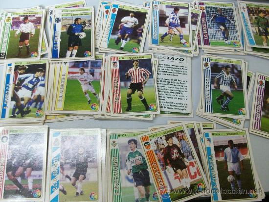 Sammeln alte Sammelbilder: 126 CROMOS DE LA LIGA 94-95- LAS FICHAS DE LA LIGA