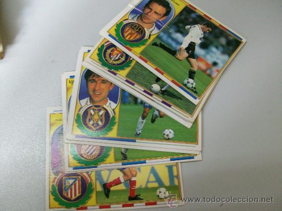 Colecionismo Cromos antigos: 9 CROMOS DE LA LIGA 96-97 EDIDIONES ESTE