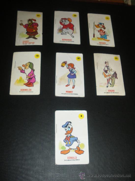 Coleccionismo cromos antiguos: LOTE DE PLASTICROMOS, LOS AMIGOS DE MICKEY. - Foto 1