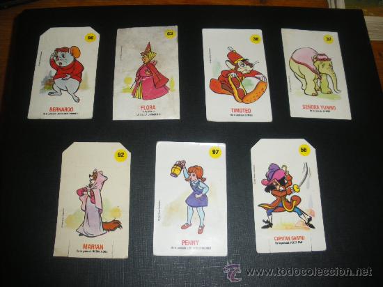 Coleccionismo cromos antiguos: LOTE DE PLASTICROMOS, LOS AMIGOS DE MICKEY.