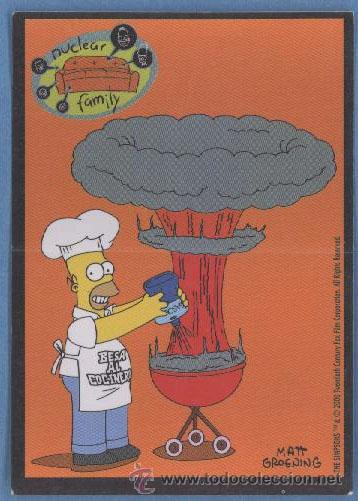 Coleccionismo cromos antiguos: Los Simpsons - Cromo n&ordm; 21 - BIMBO - Foto 1