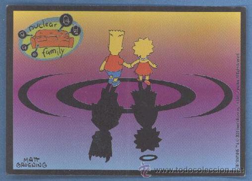 Coleccionismo cromos antiguos: Los Simpsons - Cromo n&ordm; 16 - BIMBO - Foto 1