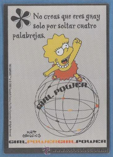 Coleccionismo cromos antiguos: Los Simpsons - Cromo n&ordm; 15 - BIMBO - Foto 1