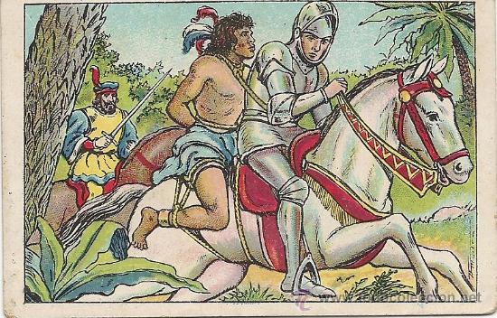 Coleccionismo cromos antiguos: CHOCOLATE JUNCOSA, CRISTOBAL COLON, N&ordm; 32 - Foto 1
