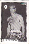 Coleccionismo cromos antiguos: CROMO BOXEO JOSE CIFUENTES - Foto 1