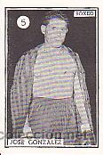 Coleccionismo cromos antiguos: CROMO BOXEO JOSE GONZALEZ - Foto 1