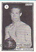 Coleccionismo cromos antiguos: CROMO BOXEO FRED GALIANA - Foto 1