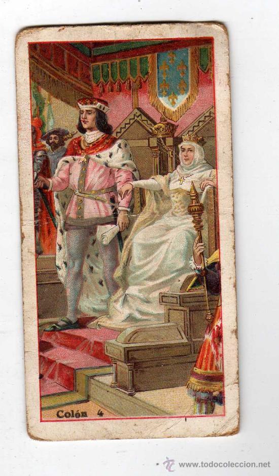 Coleccionismo cromos antiguos: (M) COLON NUM 6 - CHOCOLATE JUNCOSA , BARCELONA - Foto 1