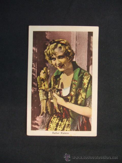 Colecionismo Cromos antigos: CROMO - ESTHER RALSTON - SERIE B - N&ordm; 7 -