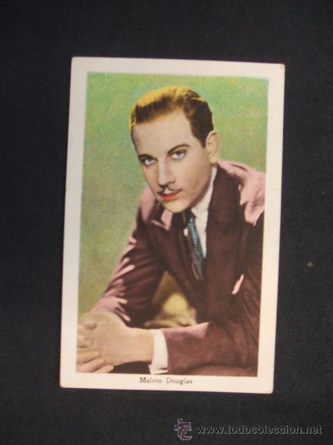 Coleccionismo cromos antiguos: CROMO - MELVYN DOUGLAS - SERIE B - N&ordm; 6 - - Foto 1