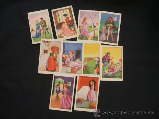 Collezionismo Figurine antiche: LOTE 10 CROMOS -BLANCAFLOR - CHOCOLATES SOLSONA -