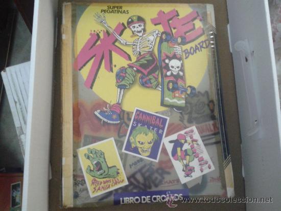 Coleccionismo Cromos antiguos: SKATE BOARD  LOTE DE 5 CROMOS NUEVOS SIN PEGAR