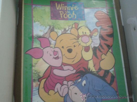 Coleccionismo cromos antiguos: WINNIE  THE POOH  LOTE DE 5 CROMOS NUEVOS SIN PEGAR
