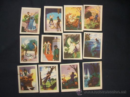Collectionnisme Cartes &agrave; collectionner anciennes: COLECCION COMPLETA - 12 CROMOS  - JUANFUERTE -