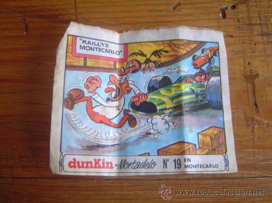 Coleccionismo cromos antiguos: Cromo Dunkin- Mortadelo - N&ordm; 19. - Foto 1