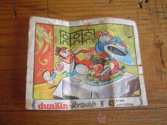 Coleccionismo cromos antiguos: Cromo Dunkin- Mortadelo - N&ordm; 43. - Foto 1