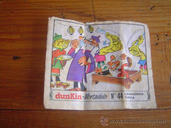 Coleccionismo cromos antiguos: Cromo Dunkin- Mortadelo - N&ordm; 44. - Foto 1