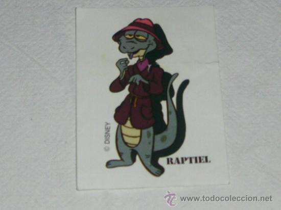 Coleccionismo cromos antiguos: -CROMO DISNEY : RAPTIEL - Foto 1