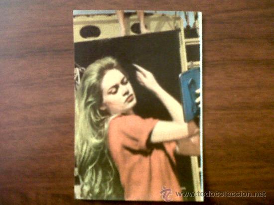 Coleccionismo Cromos antiguos: CROMO BRIGITTE BARDOT-HISTORIA DEL CINE-N&ordm;164-COLECCION DE 280 CROMOS