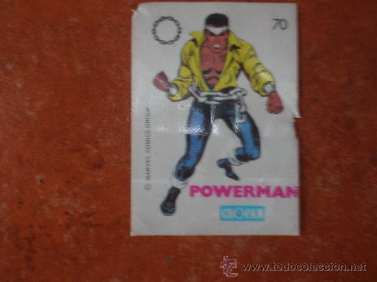 Coleccionismo cromos antiguos: CROPAN N&ordm; 70: POWERMAN - Foto 1