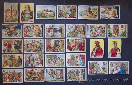 Coleccionismo cromos antiguos: COLECCION CRISTOBAL COLON DE CHOCOLATES JUNCOSA - Foto 2