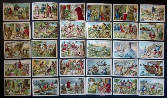 Coleccionismo cromos antiguos: COLECCION CRISTOBAL COLON DE CHOCOLATES JUNCOSA - Foto 5