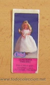 Coleccionismo cromos antiguos: Chicle CHABEL - cromo Cenicienta ensue&ntilde;o - Foto 1