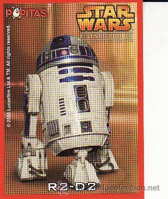 Coleccionismo cromos antiguos: popitas -- STAR WARS -- EPISODIO III -- R2-D2 - Foto 1