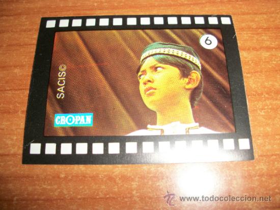Coleccionismo Cromos antiguos: SANDOKAN EL TIGRE DE MALASIA  CROMO N&ordm; 6 CROPAN A&Ntilde;OS 70