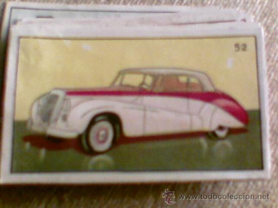 Coleccionismo cromos antiguos: Cromo antiguo coleccion coches n&ordm;52 - Foto 1