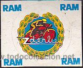 Coleccionismo cromos antiguos: CROMO ADHESIVO RAM  DERBI - Foto 1