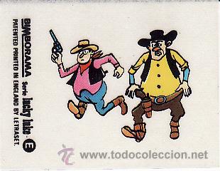 Coleccionismo cromos antiguos: BIMBORAMA -- SERIE LUCKY LUKE  E - Foto 1