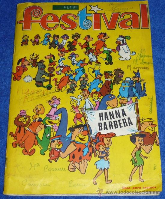 Coleccionismo cromos antiguos: Lote de 10 cromos seleecionados de Festival Hanna-Barbera - fher