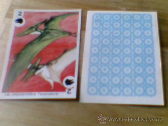 Coleccionismo cromos antiguos: Cromo carta antiguo PREHISTORIA 2 N&ordm; 138 pteradonte desconozco &aacute;lbum