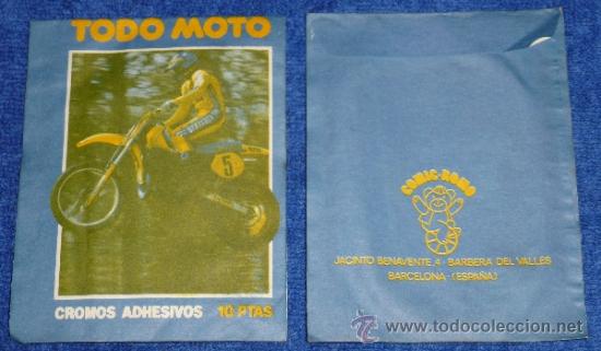 Coleccionismo cromos antiguos: Todo Moto Comic-Romo - Foto 1