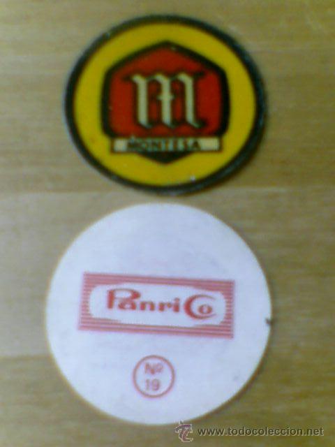 Coleccionismo Cromos antiguos: Cromo Panrico antiguo Moto Montesa tela o lona n&ordm;19