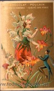 Collectionnisme Cartes &agrave; collectionner anciennes: CROMO PUBLICITARIO CHOCOLAT POULAIN, 7 POR 10CM, 4