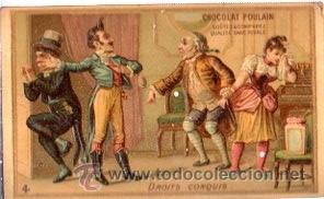Collectionnisme Cartes &agrave; collectionner anciennes: CROMO PUBLICITARIO CHOCOLAT POULAIN, 7 POR 10CM, 4