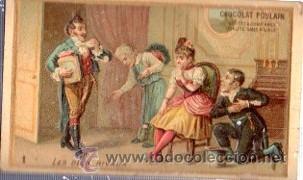 Collectionnisme Cartes &agrave; collectionner anciennes: CROMO PUBLICITARIO CHOCOLAT POULAIN, 7 POR 10CM, 1