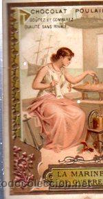 Collectionnisme Cartes &agrave; collectionner anciennes: CROMO PUBLICITARIO CHOCOLAT POULAIN, 7 POR 10CM, 2