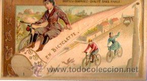 Collectable Antique Stickers: CROMO PUBLICITARIO CHOCOLAT POULAIN, 11 POR 7CM, 1