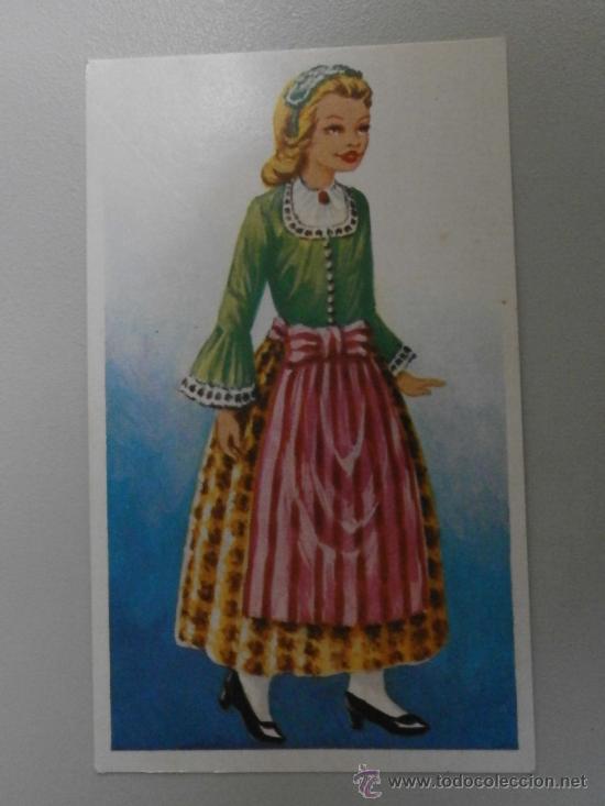 Coleccionismo cromos antiguos: CROMOS TRAJES TIPICOS  CRVA-313,2 - Foto 1