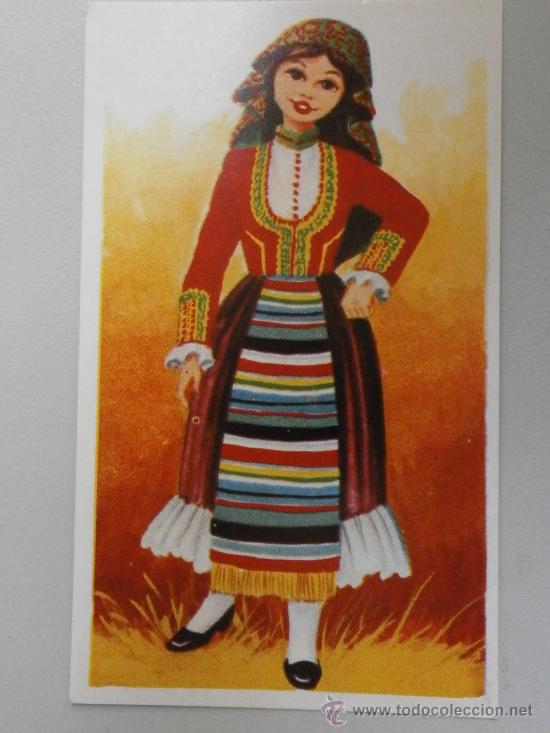 Coleccionismo cromos antiguos: CROMOS TRAJES TIPICOS  CRVA-315 - Foto 1