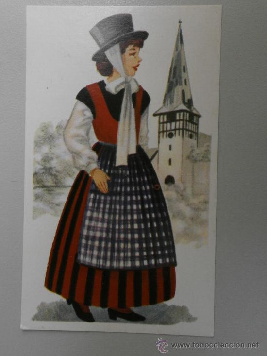 Coleccionismo cromos antiguos: CROMOS TRAJES TIPICOS  CRVA-318 - Foto 1