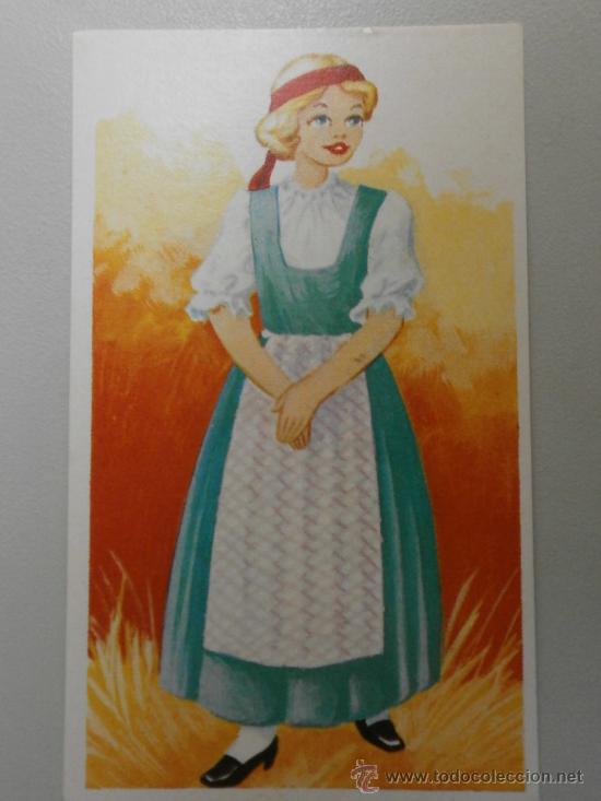 Coleccionismo cromos antiguos: CROMOS TRAJES TIPICOS  CRVA-321,2 - Foto 1