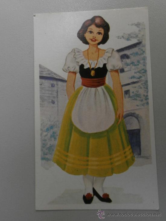 Coleccionismo cromos antiguos: CROMOS TRAJES TIPICOS  CRVA-331,2 - Foto 1